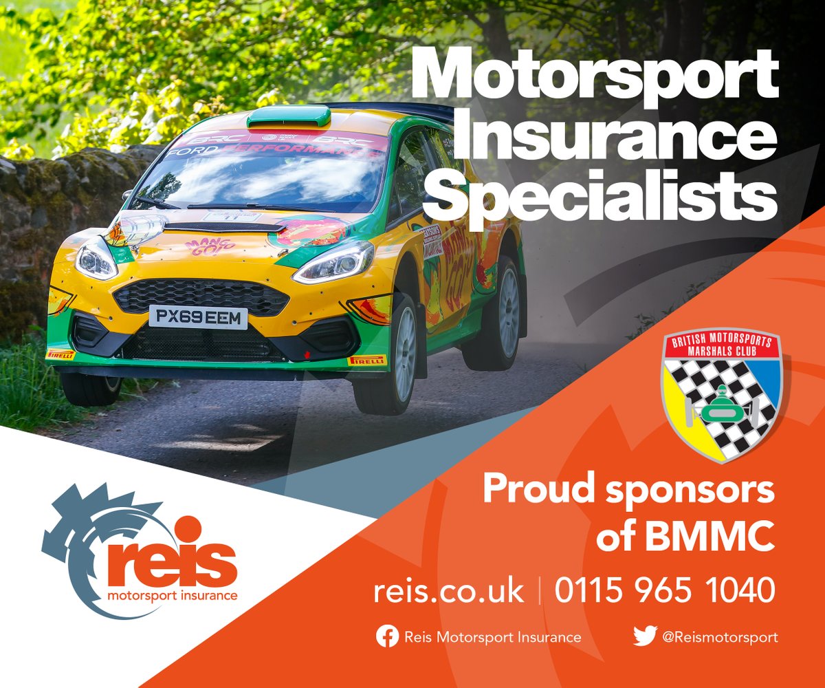 Without our marshals, there would be no motorsport and @Reismotorsport recognises this. By sponsoring the sprints this year, Reis support the activity of all the volunteers so we can look forward to a great season ahead.
Call 0115 965 1040 or visit bit.ly/3ViyxuL