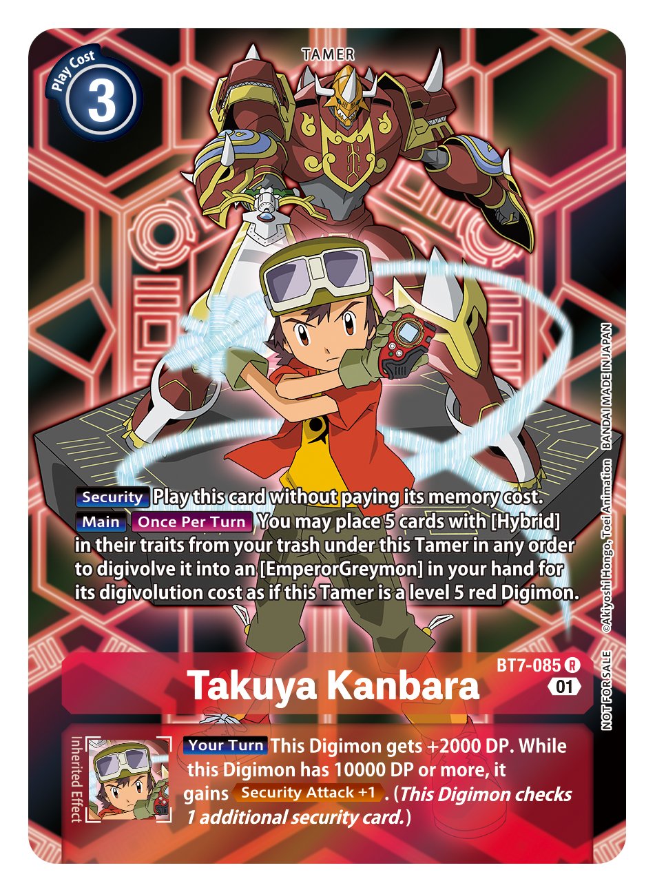 デジモンカード Takuya Kanbara (英語版) Takuya Kanbara (BT17-079) - Digimon Card Database - DigimonCard