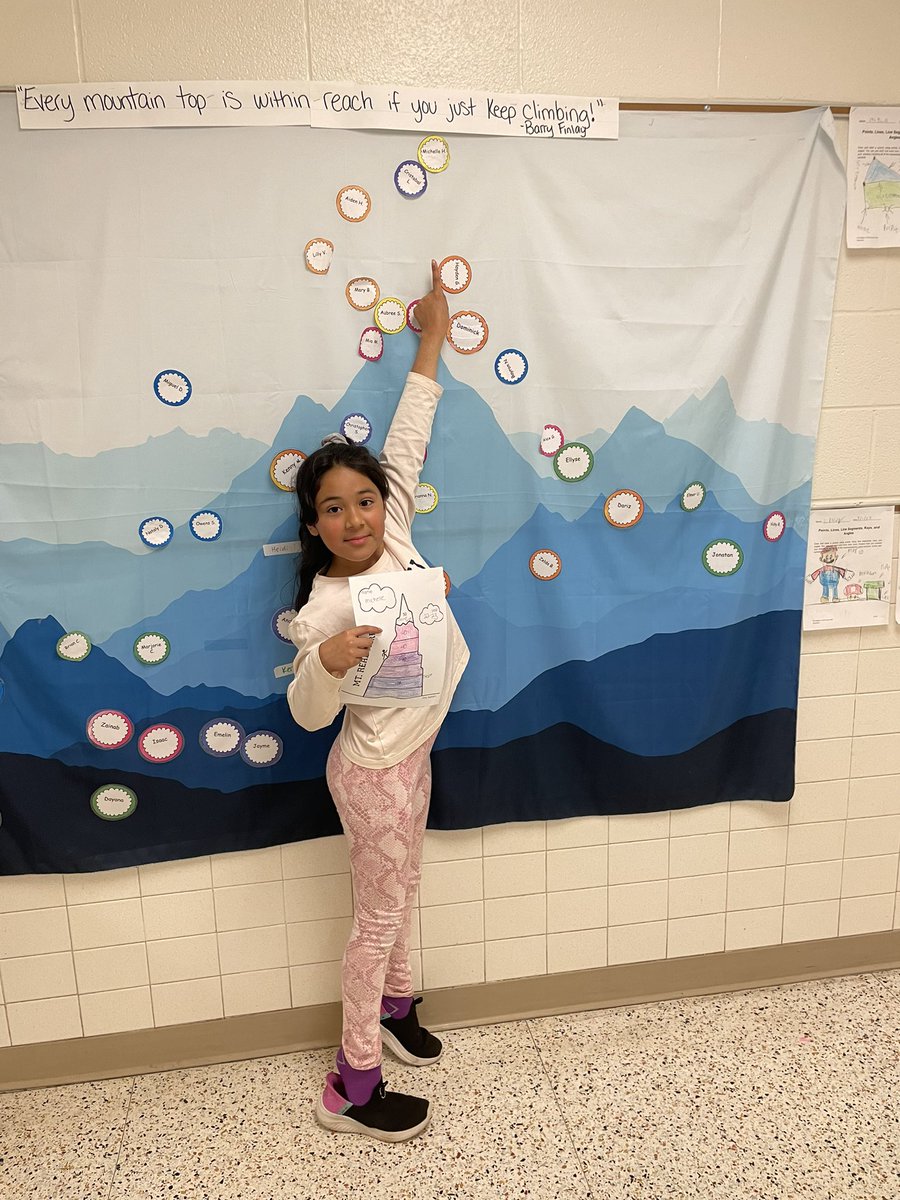Michelle hit her reading goal! Ready for fourth! <a href="/GuilfordEle/">Guilford Elementary School</a>