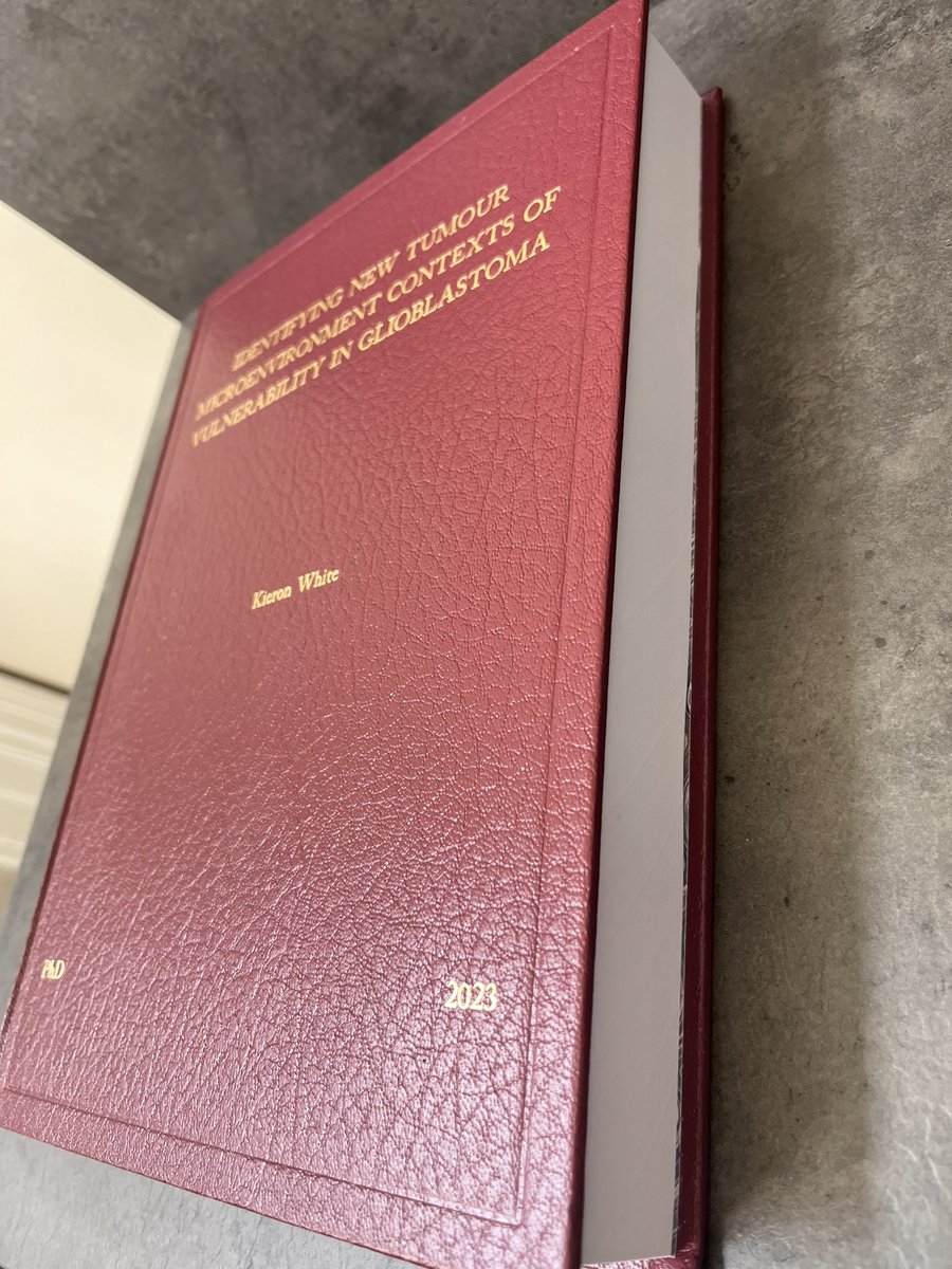 Final version of my thesis submitted, roll on graduation!🎓