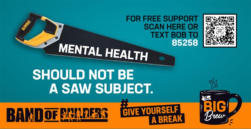 bandofbuilders's tweet photo. A huge thank you to @MrNickKnowles @BBCTheOneShow @Jewson @FixRadioUK @MatesInMind  for supporting better mental health in UK construction.
If you didn't see the episode,  check it out here: https://t.co/cB5sepkWbL 
#GiveYourselfABreak #AlwaysAskTwice  #MentalHealthAwarenessWeek https://t.co/QYQfQX5u0X