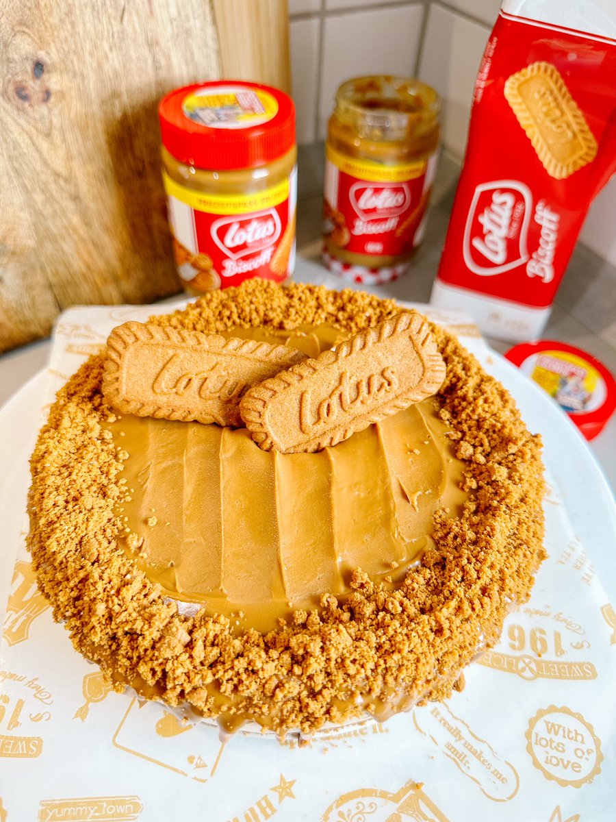 Annecreative7's tweet photo. Biscoff cheesecake 🤍 #ugcfoodcreator #homebaker https://t.co/9cvCrn0oZ9