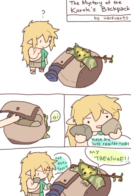 Korok Secrets 🪨🌿  #TEARSOFTHEKINGDOM #TOTK