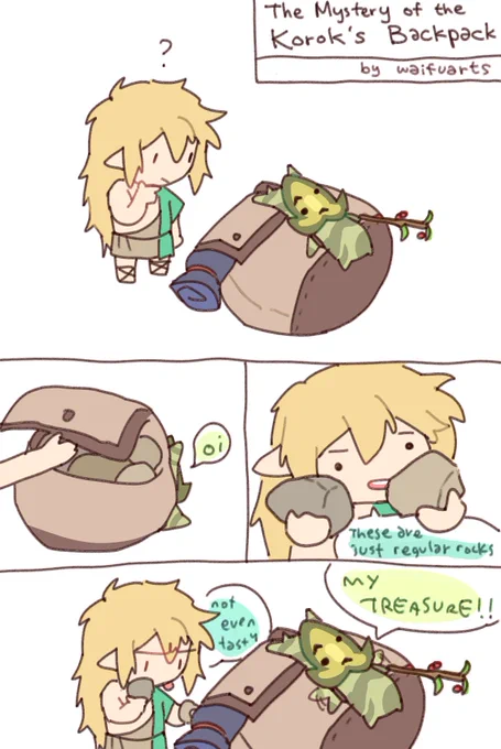 Korok Secrets 🪨🌿  #TEARSOFTHEKINGDOM #TOTK