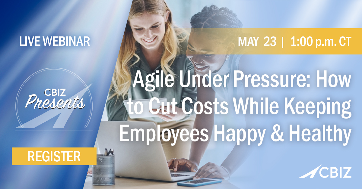 CbizEric's tweet photo. How do you keep employees happy and healthy while securing your bottom line? This free @cbz #webinar has the tips employers need!

👉Register now: https://t.co/C2TkvbMdQA https://t.co/g03IjTQs1p