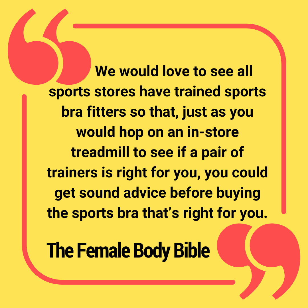 thewellhq's tweet photo. If we can do it for shoes, why can't we do it for bras? 

Order The Female Body Bible now to find out how we can change the world for women: https://t.co/8KPyZ6iFsv

#womeninsport #femaleathlete #womenshealth https://t.co/GsDCttJkcW
