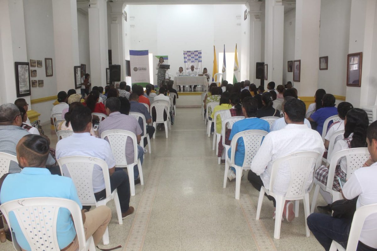 Hoy se llevó a cabo la toma de posesión de los Contralores Estudiantiles de los municipios de Cereté, San Carlos, San Pelayo, Cotorra y Ciénaga de Oro. Más información 👇
m.facebook.com/story.php?stor…