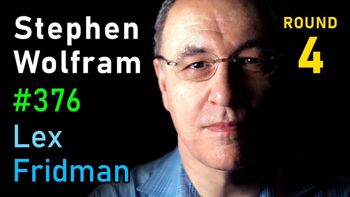 bjeaglefeather's tweet photo. Stephen Wolfram: #ChatGPT &amp; the Nature of Truth, Reality &amp; Computation | Lex Fridman Podcast #376 | @lexfridman @stephen_wolfram #AI #WolfLang #WolframPhysics #WolframAlpha #StephenWolfram #LexFridman https://t.co/MFfoYEppvj https://t.co/vSqbpDt5wD