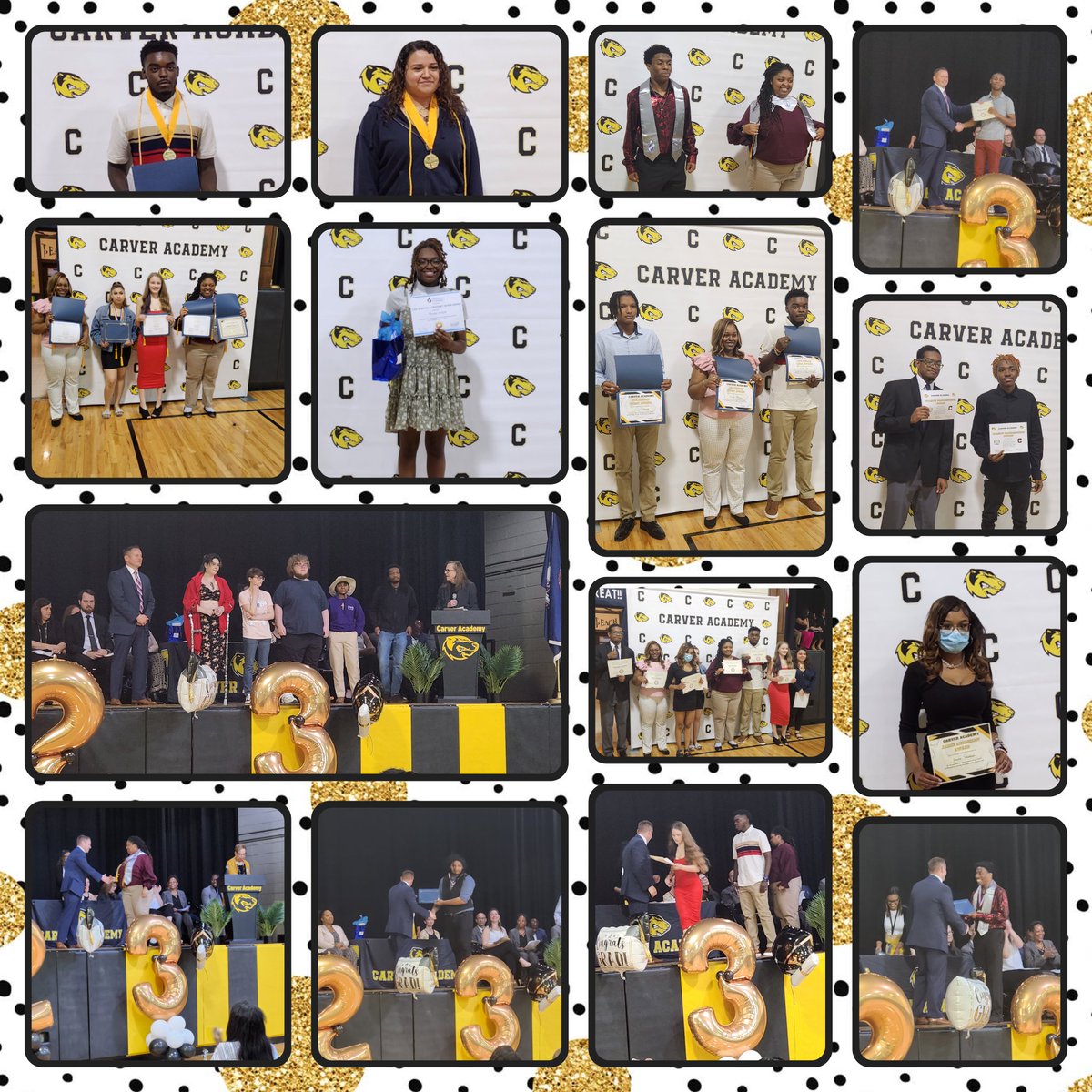 Congratulations to our Class of 2023! Today, we had our senior awards assembly. #Wolverinepride #bettereveryday