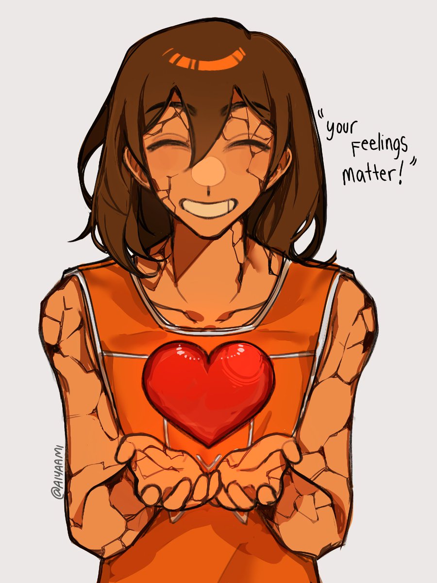 aiyaami's tweet image. a broken soul with a pure heart #kel #kelomori #OMORI #fanart