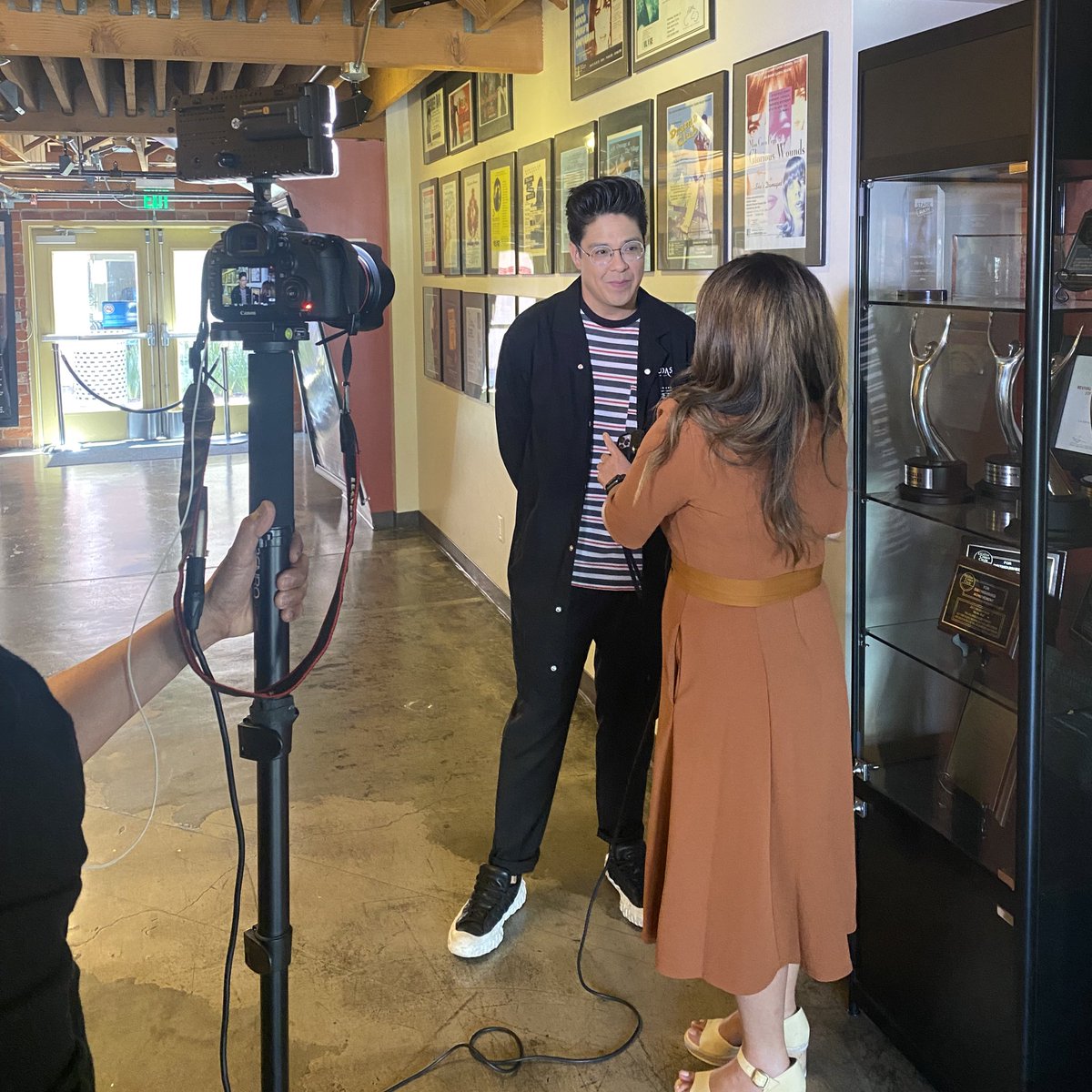 Yong Chavez is such a shining light for the Filipino American community—she is mother! 🇵🇭 

Thank you @YongChavezLA for helping amplify our play at the <a href="/LALGBTCenter/">Los Angeles LGBT Center</a>. All of us at #TheBottomingProcess love you!