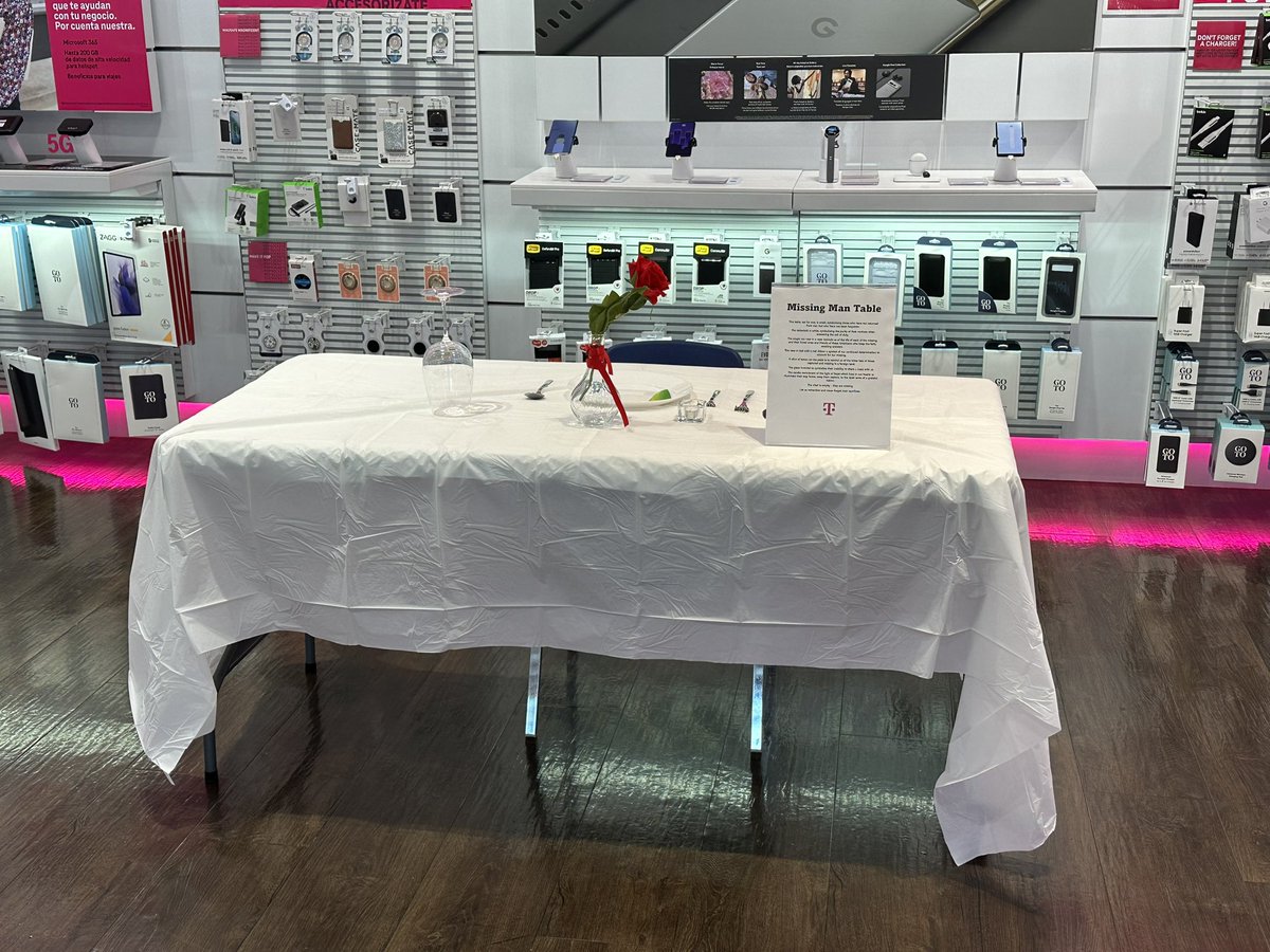 This #MilitaryAppreciationMonth , Florida South VAN is honoring our brave heroes. We've set up missing man tables in stores across our districts, symbolizing the sacrifice of those who've served. Let's remember and appreciate our military members who protect our freedoms.