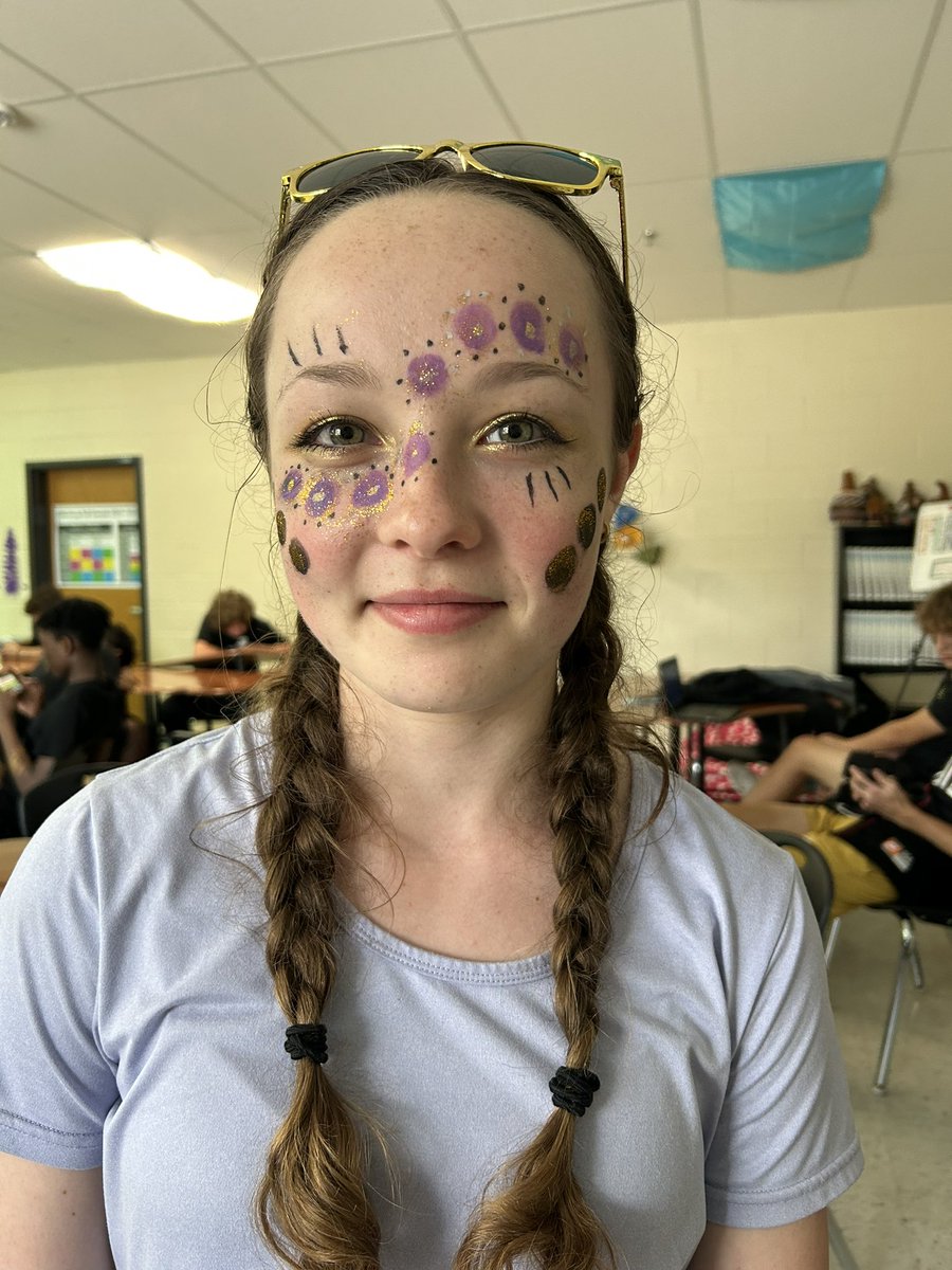 miss_y_vonne's tweet photo. My gals and guys are ready for Super hero field day! Go Killmonger! @ECMSprincipal @CobbSchools https://t.co/i6VIjLHyv8