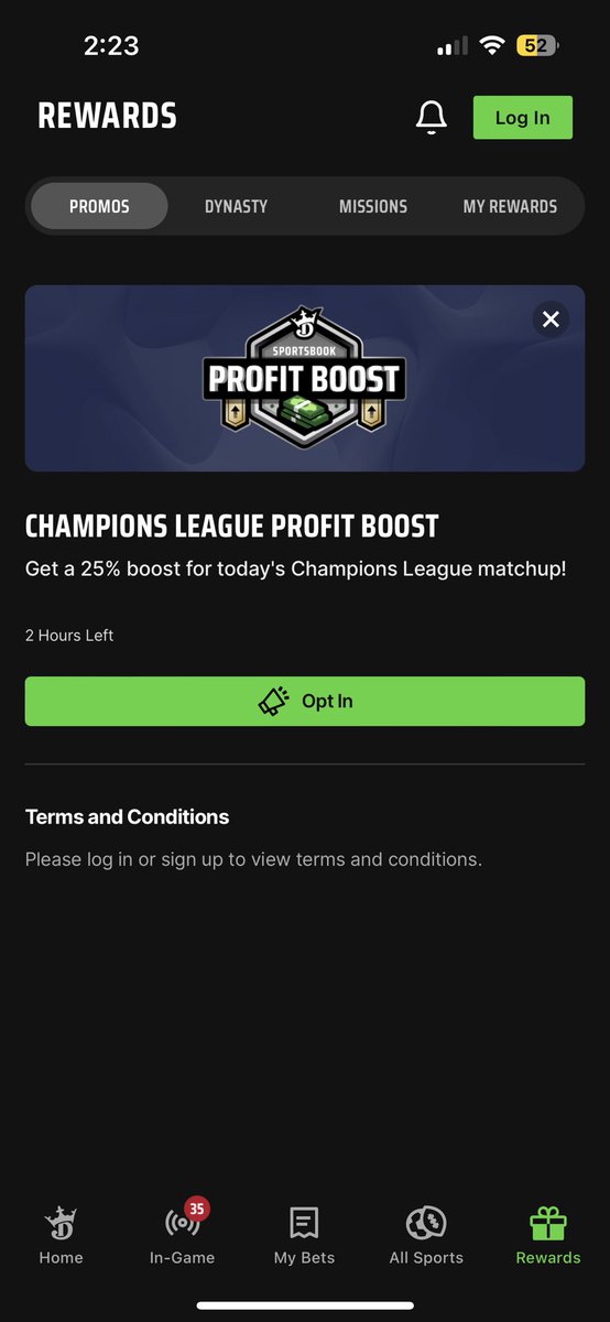 The Promoguy on Twitter "Draftkings 25 champions league boost"