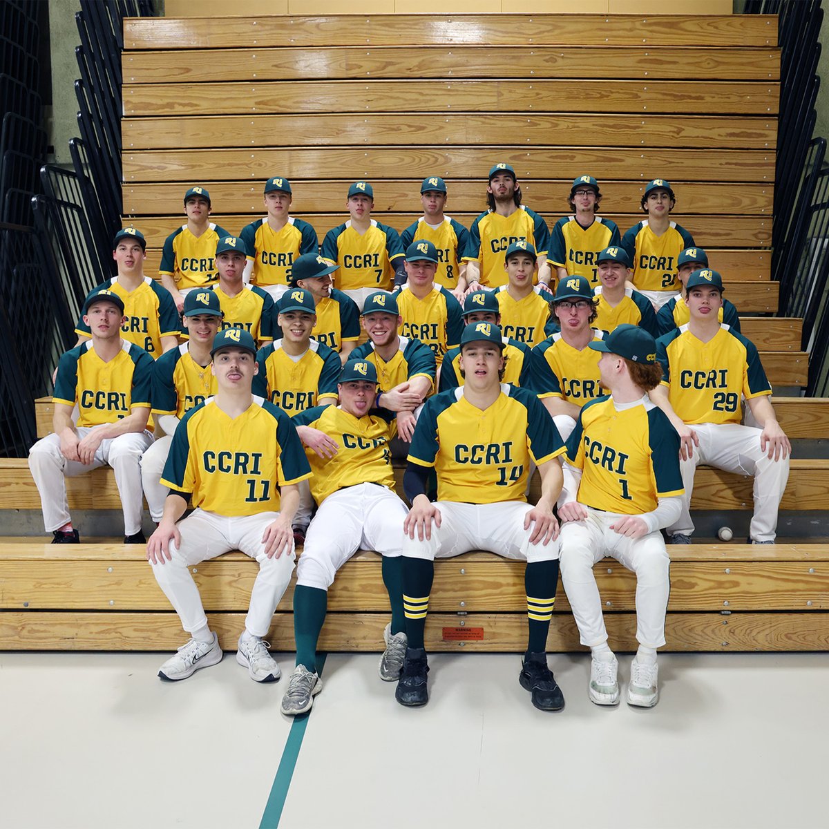 CCRIAthletics's tweet image. Thank you, #𝐊𝐧𝐢𝐠𝐡𝐭𝐬! 💚

For the second year in a row, our @CCRINews #baseball team advanced to the finals of the @NJCAARegionXXI Tournament, showing even more growth in 2023 under second-year coach Joe Hopkins.