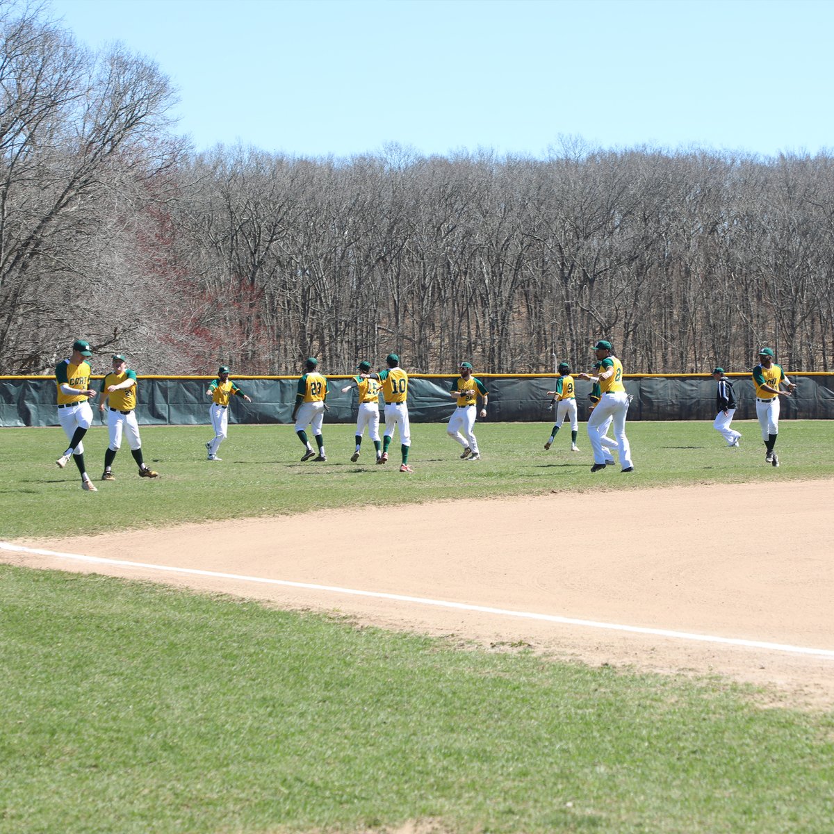 CCRIAthletics's tweet image. Thank you, #𝐊𝐧𝐢𝐠𝐡𝐭𝐬! 💚

For the second year in a row, our @CCRINews #baseball team advanced to the finals of the @NJCAARegionXXI Tournament, showing even more growth in 2023 under second-year coach Joe Hopkins.