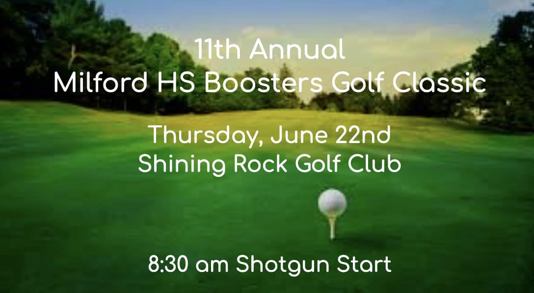 Spots are filling up fast! Register today to play in the 11th Annual Milford HS Boosters Golf Classic! We would love to see you there! …ers-golf-classic.perfectgolfevent.com. . @HawkNationAD @LauriePinto5 @jcotlin