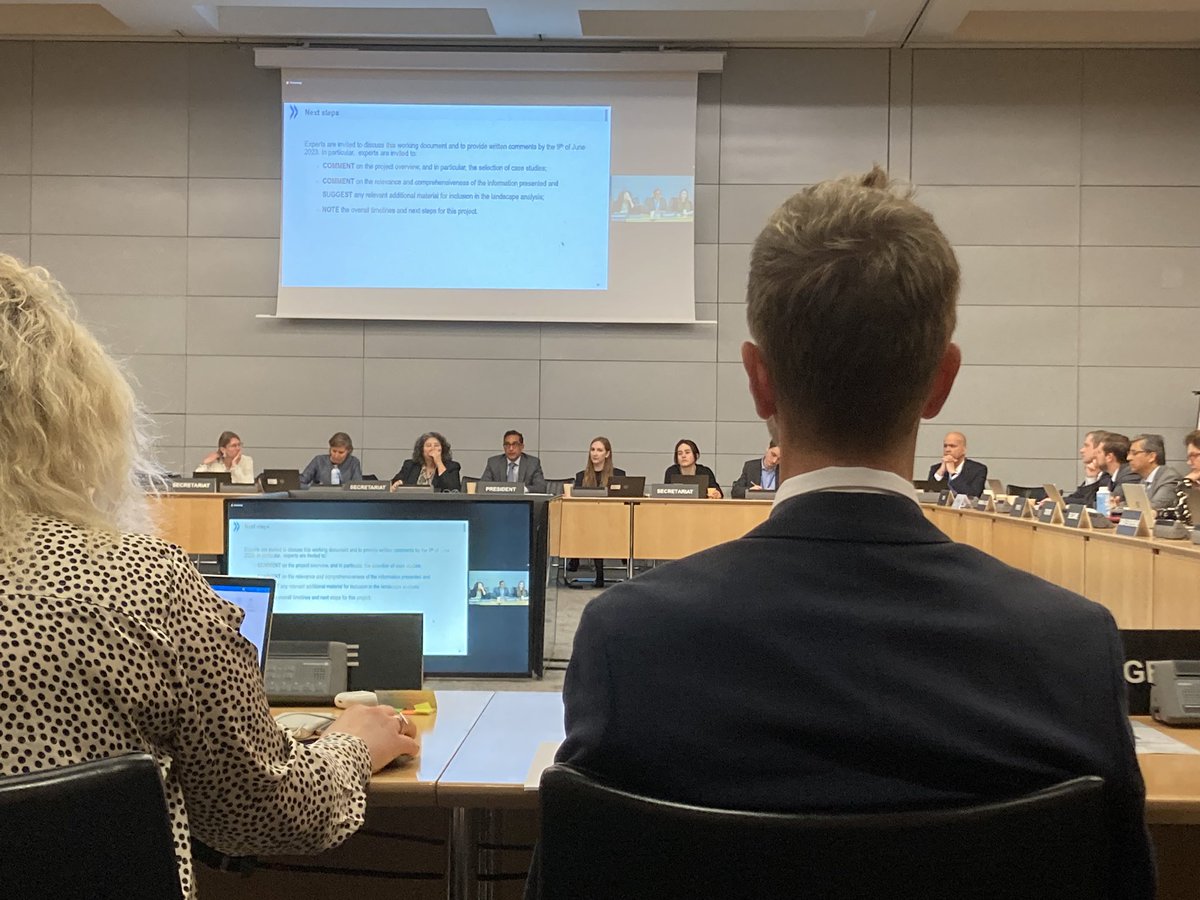 Today at Annual Meeting of the Expert Group on Pharmaceuticals and Medical Devices at <a href="/OECD/">OECD ➡️ Better Policies for Better Lives</a> with <a href="/BusinessatOECD/">Business at OECD</a> colleagues. Discussion about resilience of pharmaceutical supply chains: open trade, data sharing, better forecasting, continuous dialogue among stakeholders.