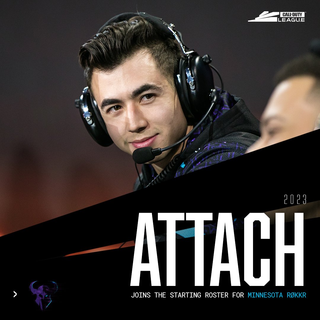 Call of Duty League on Twitter "ROSTER CHANGE Attach is back on the