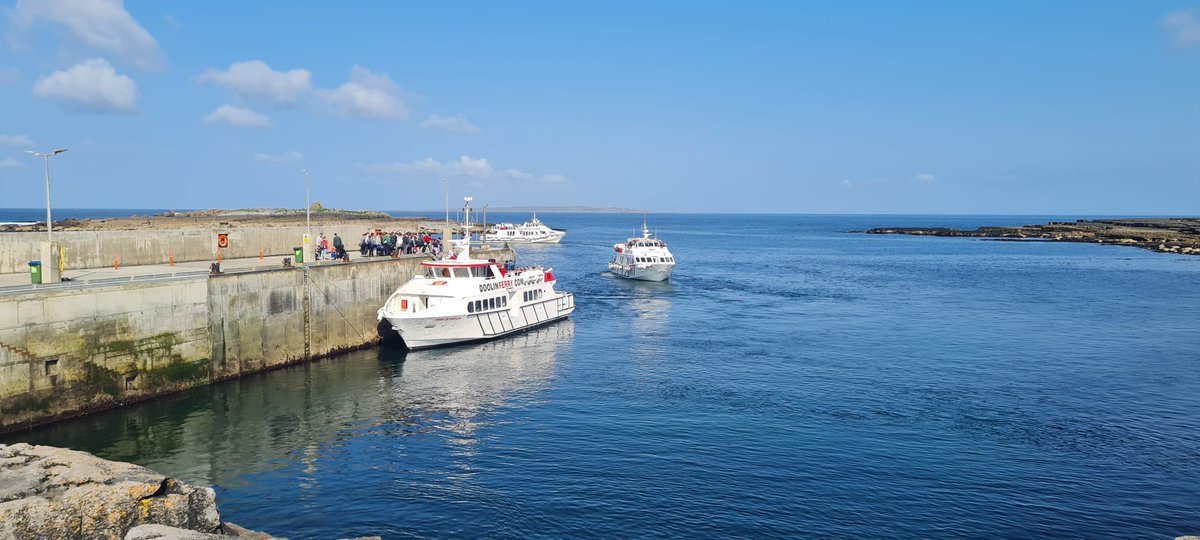 Summer Skies 🌞

Join us for a trip to the Aran Islands or a Cliffs of Moher Cruise this week!

Book online at doolinferry.com

#doolinferry #aranislandsferry #aranislands
#doolin #keepdiscovering #cliffsofmohercruise #cliffsofmoher #oileán #oileáinárann