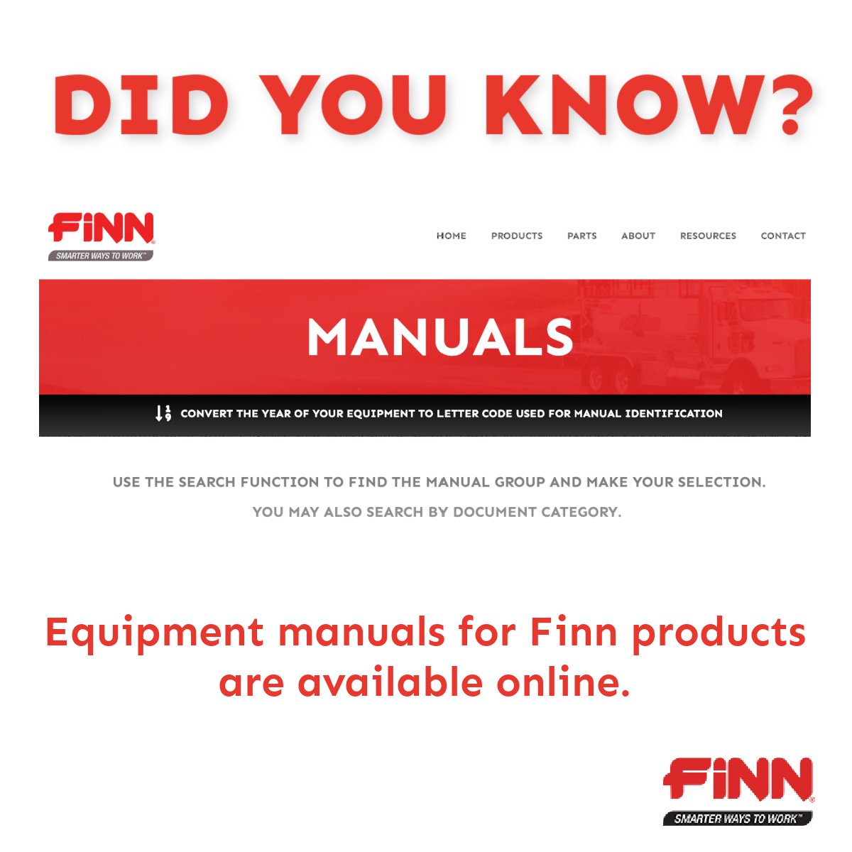 FinnCorporation's tweet photo. Find equipment manuals for Finn products online.
https://t.co/4BVI1nBLSJ
#FinnHydroseeding #FinnProductManuals https://t.co/1oAlWfA08a