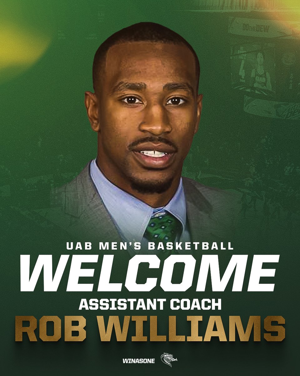 UAB_MBB's tweet photo. Welcome back home, Rob! 🔥

🔗 https://t.co/y7RLAvFLOo

#WinAsOne https://t.co/liAbcm2B7d