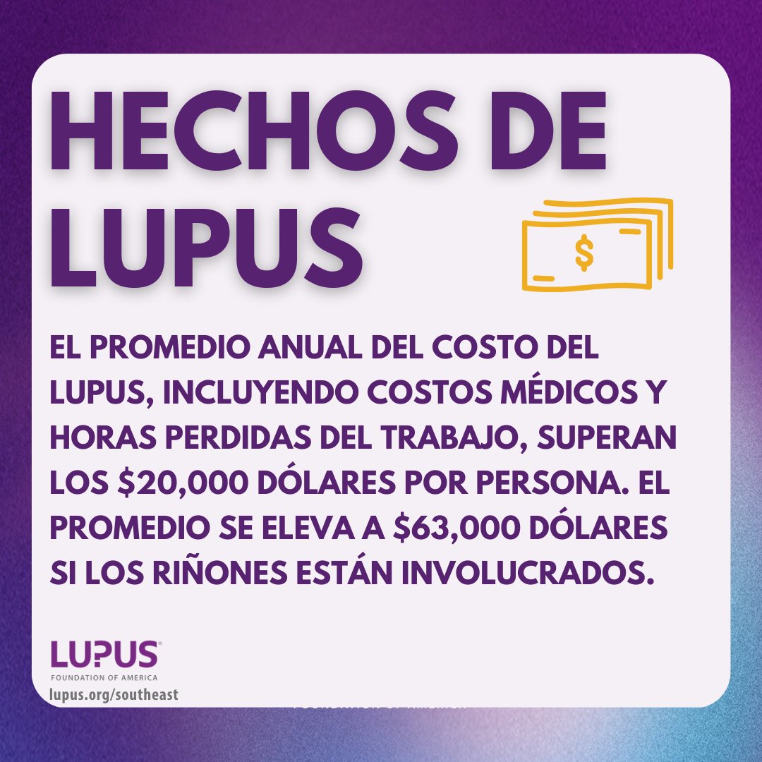 #MesdeLaConcienciacionSobreElLupus #HechosdeLupus #LupusAwarenessMonth #Lupus