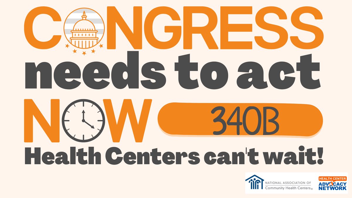 Health Centers are required to reinvest #340B savings into their community. Savings help build new centers, hire more clinicians, fund innovative technology, and care for uninsured patients. #Protect340B #ValueCHCs <a href="/RepRashida/">Congresswoman Rashida Tlaib</a>