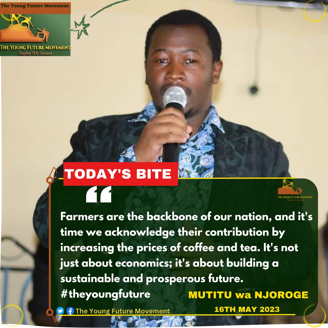 Farmers are the backbone  of our nation 
#theyoungfuture