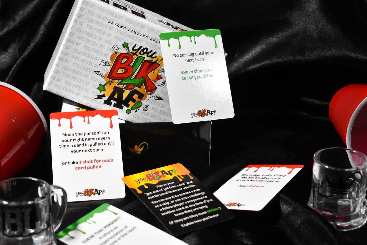 BeyondLimitK's tweet image. Make sure y’all playing YouBLKAF! BeyondLimitedKulture.com