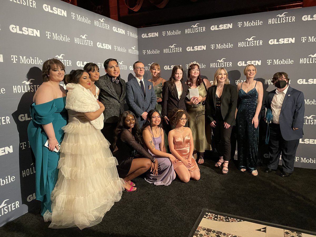 An inspiring night hearing from activists & allies @GLSEN #RespectAwards. With #LGBTQ+ youth under legislative attack in states across the country, we all need to #RiseUp4LGBTQ youth now & join #GLSEN in its mission to make them feel safe & supported at school.