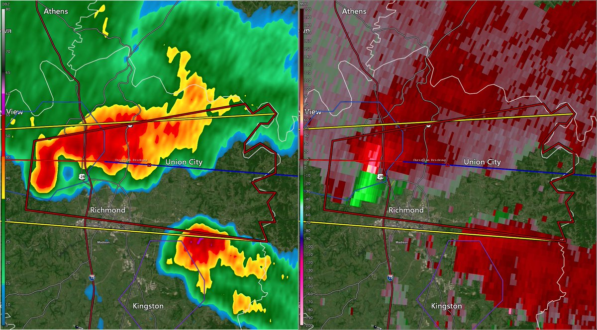Weather Track US on Twitter "Tornado Warning for Richmond & Union City