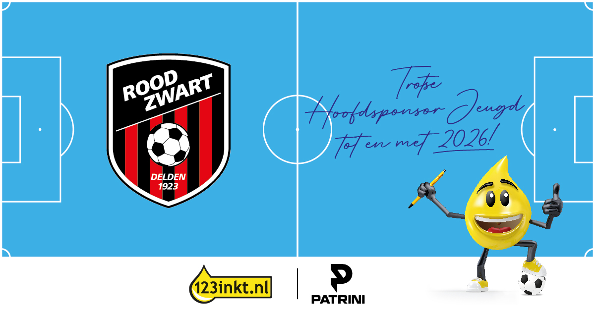 📝 123𝙞𝙣𝙠𝙩.𝙣𝙡 𝙤𝙤𝙠 𝙙𝙚 𝙠𝙤𝙢𝙚𝙣𝙙𝙚 𝙟𝙖𝙧𝙚𝙣 𝙃𝙤𝙤𝙛𝙙𝙨𝙥𝙤𝙣𝙨𝙤𝙧 𝙅𝙚𝙪𝙜𝙙 𝙫𝙖𝙣 <a href="/VVRoodZwart/">V.V. Rood Zwart</a> 

<a href="/VincentKenkhuis/">Vincent Kenkhuis</a> en Saskia Ros; “De jeugd heeft de toekomst, zeker in de sponsorkleding van 123inkt.nl. Trots zijn wij op de prettige samenwerking."