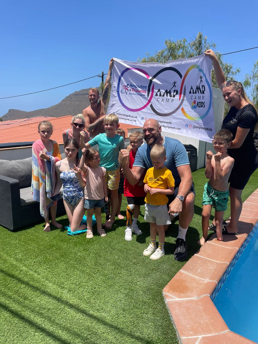 just_amp's tweet photo. How amazing was it that @Tyson_Fury gave up his time to meet the kids at #ampcamp what a guy #gypsyking @BBCLookNorth @BBCBreakfast @ParaSport @C4Paralympics @TheLastLeg https://t.co/7wJRpwGt1Y
