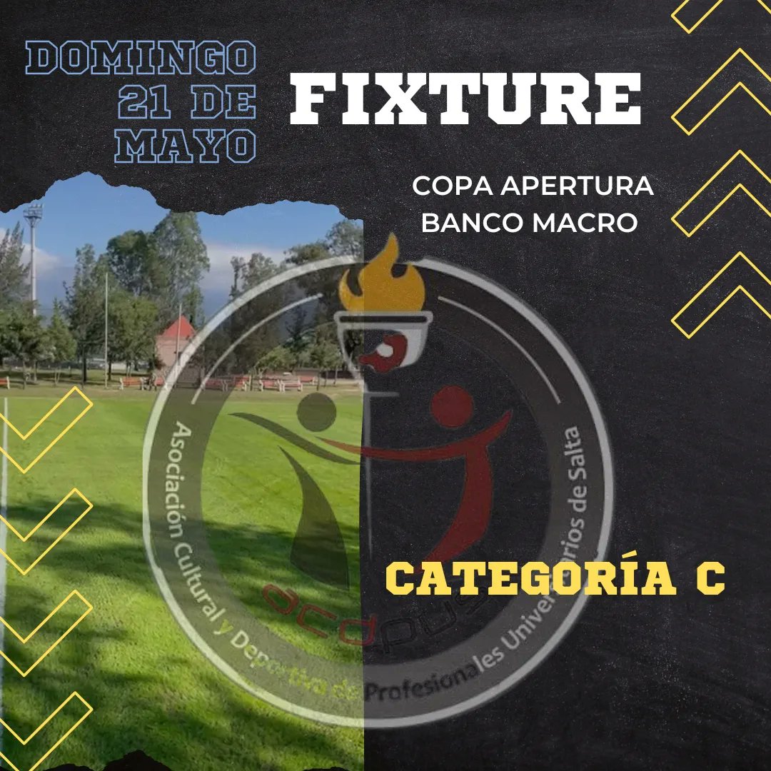 acdpus's tweet photo. ⚠️FIXTURE DOMINGO 21 de MAYO⚠️
Acdpus La Loma ACDPUS📍  
#FutbolLaLoma #Salta #Argentina 🇦🇷 https://t.co/5fN77BZX02
