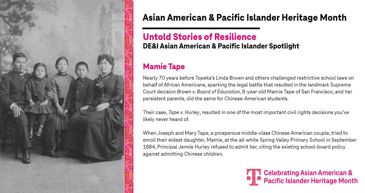 MagentaBhamCEC's tweet image. #AAPIHeritageMonth2023 #MamieTape