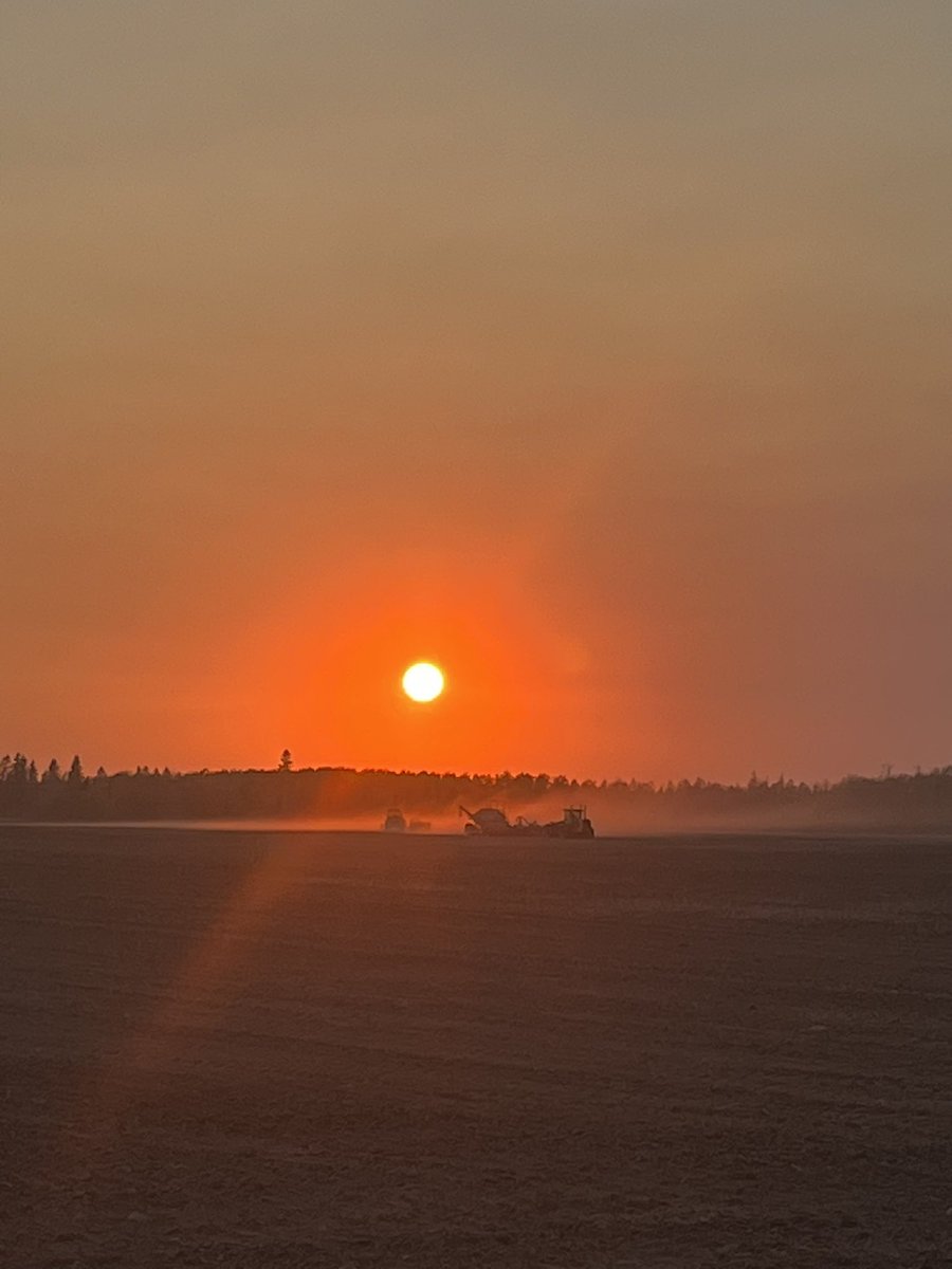 GeneEnderson's tweet photo. The equipment may be old, the soil may be rocky but I’m happy we are farming #plant23 https://t.co/1zCOvigsJ8
