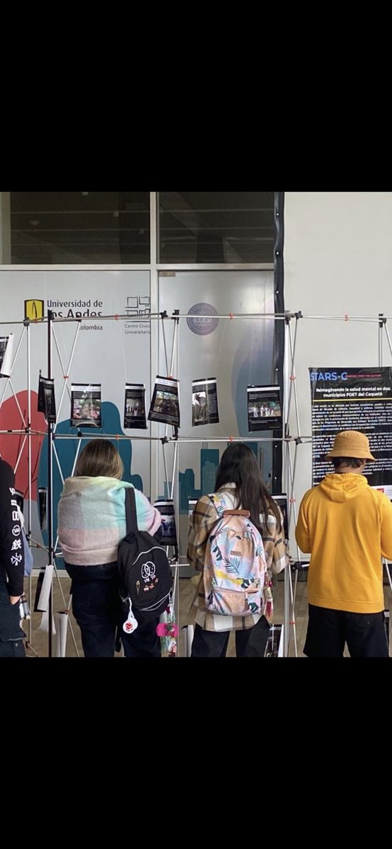 maceciliadedios's tweet photo. 🚨Es hoy! Los esperamos a la inauguración de la exposición de fotovoz de ⁦@starscproject⁩ en el piso O del centro cívico. #SaludMental #InvestigaciónAcción #PDET #PostConflicto #Colombia ⁦@GobiernoUAndes⁩ ⁦@LSE_PBS⁩ ⁦@LSE_LACC⁩ ⁦@UCLGlobalHealth⁩ https://t.co/kSHCk4VQXE