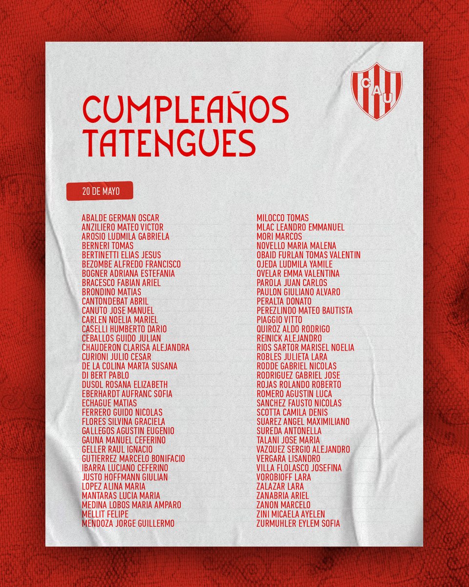 Club Atlético Unión tweet media