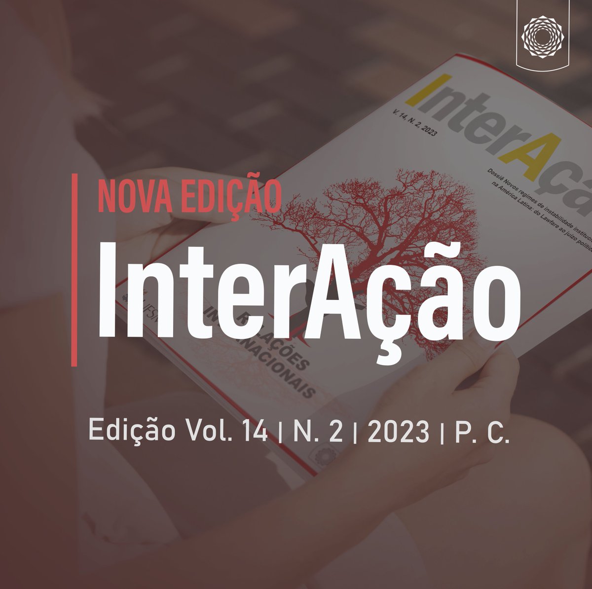 PeriodicosUFSM's tweet photo. 📢 Saiu a nova edição da InterAção. Vol.14, N. 2 /2023!!😍

👉 https://t.co/oGHiB5FItg

#novaedicao #periodicosufsm #ufsm #interacao #riufsm #artigos #pesquisas https://t.co/U4FKVk1ezl