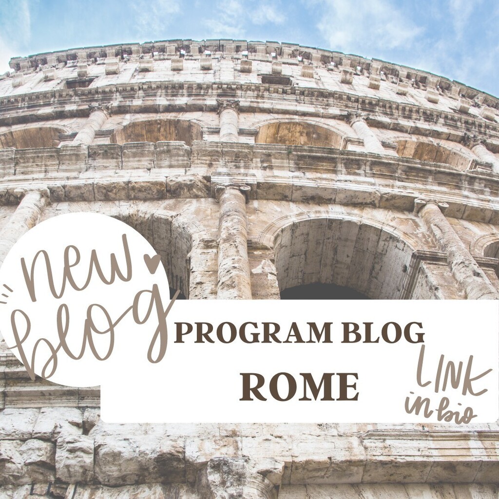 Don't miss the LAST program blog of our official program blogger @erikakunzmann !⁠
Find out how Erika's semester abroad went and if the reality matched her expectations...⁠
⁠
@erikakunzmann⁠
⁠
#sbcc #studyabroadsbcc #studyabroad #italy #studyineu… instagr.am/p/CsUDQiKygKR/