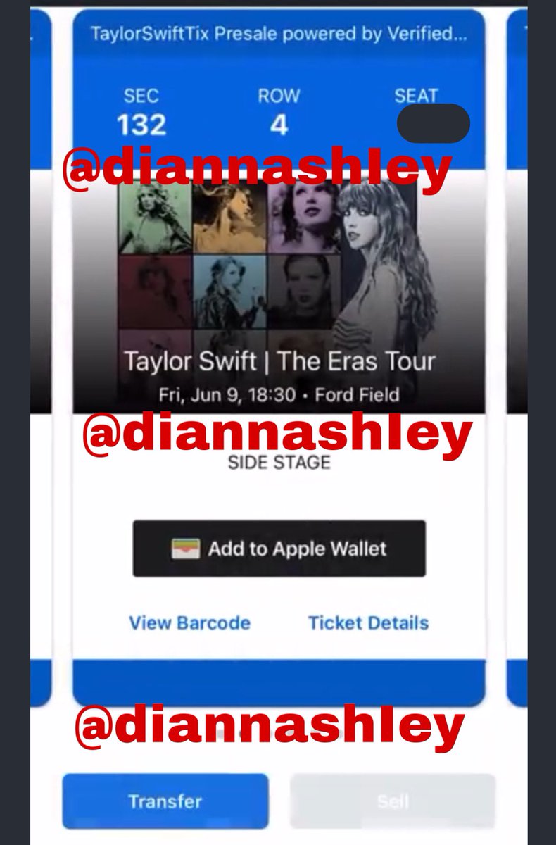 Eras Tour Resell tweet media