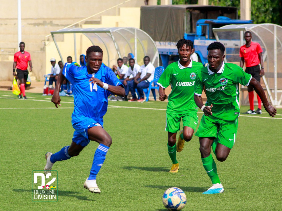 FtfTogolaise's tweet photo. 🟥#D2TOGOLAISE🇹🇬
#KOROKI 1⃣ 🆚 3⃣ #CDFHAKNOUR
📸 https://t.co/CG7TQ4BeKZ