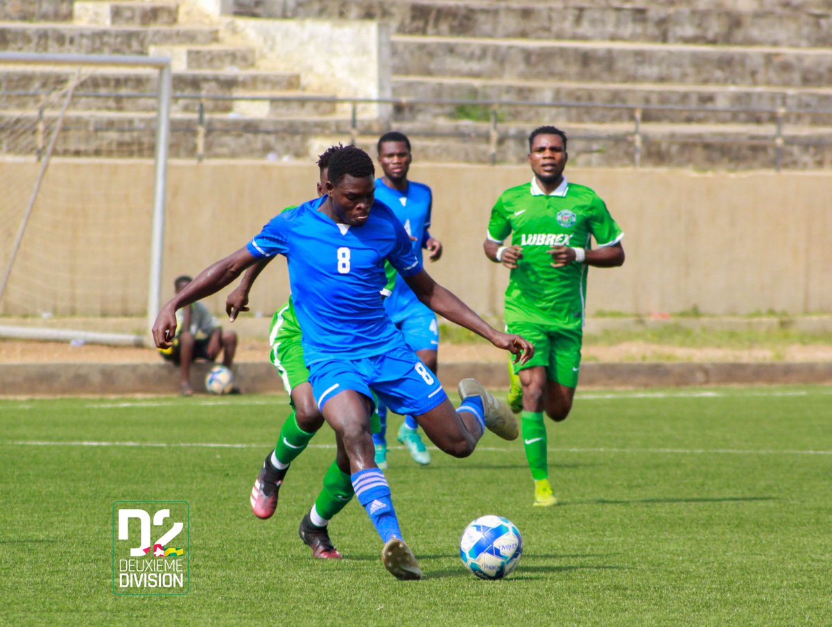 FtfTogolaise's tweet photo. 🟥#D2TOGOLAISE🇹🇬
#KOROKI 1⃣ 🆚 3⃣ #CDFHAKNOUR
📸 https://t.co/CG7TQ4BeKZ