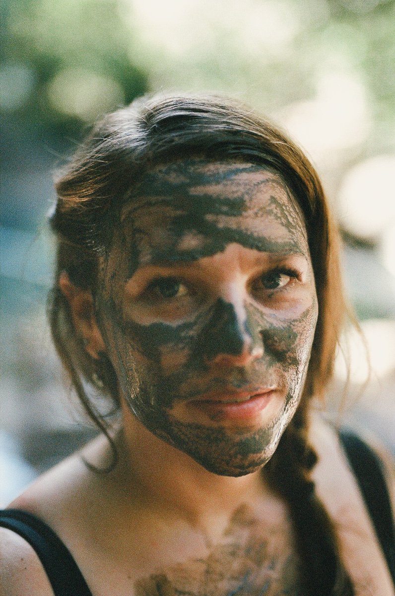 Costa Rica hot spring hang on #35mm 🎞️ 

#canoneos1n #kodakportra400