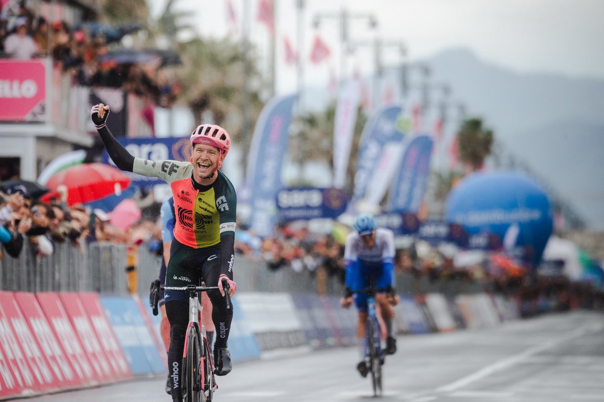 EFprocycling's tweet photo. “Today was such a hard day. It was one of the hardest stages I’ve done on a bike. To end up with a win is unbelievable.” - Magnus Cort

He wanted this one for years. We couldn’t be happier for Maggy. Tillykke, Magnus Cort!

https://t.co/Uz9n1EB7Zh https://t.co/A29EAlQC69