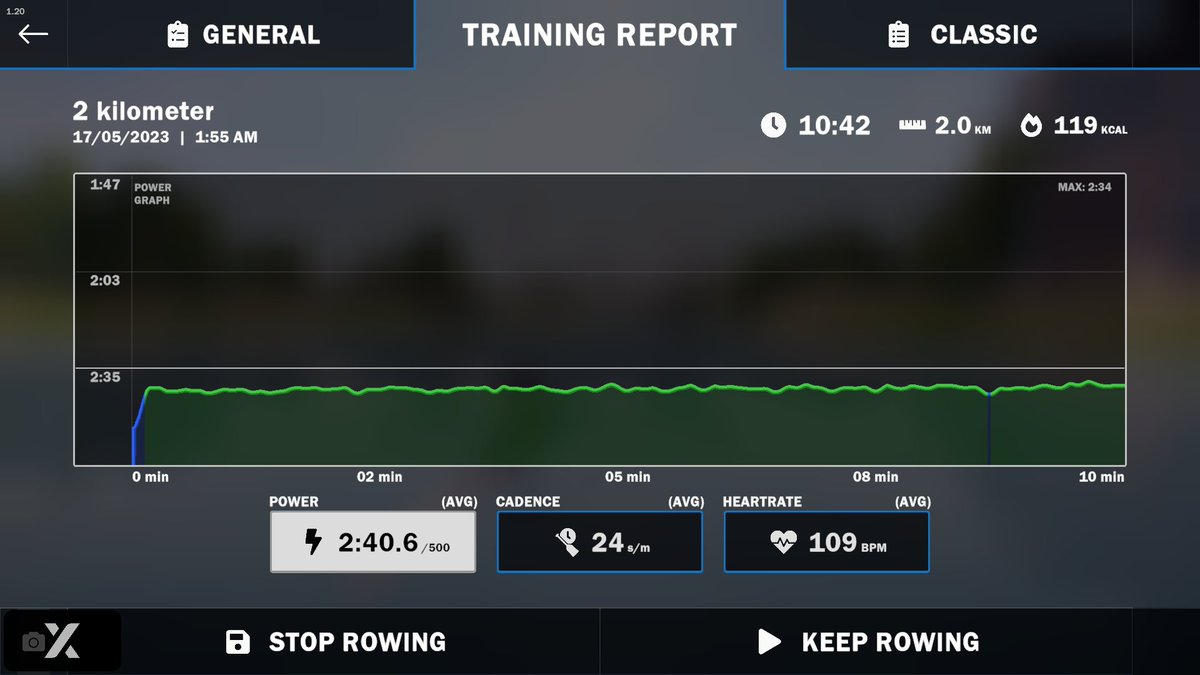 ozbob13's tweet photo. 2km #trainingrow slightly more power
Best time for a while 10:42 min ππ£ββοΈπ https://t.co/muQpxC3uhS