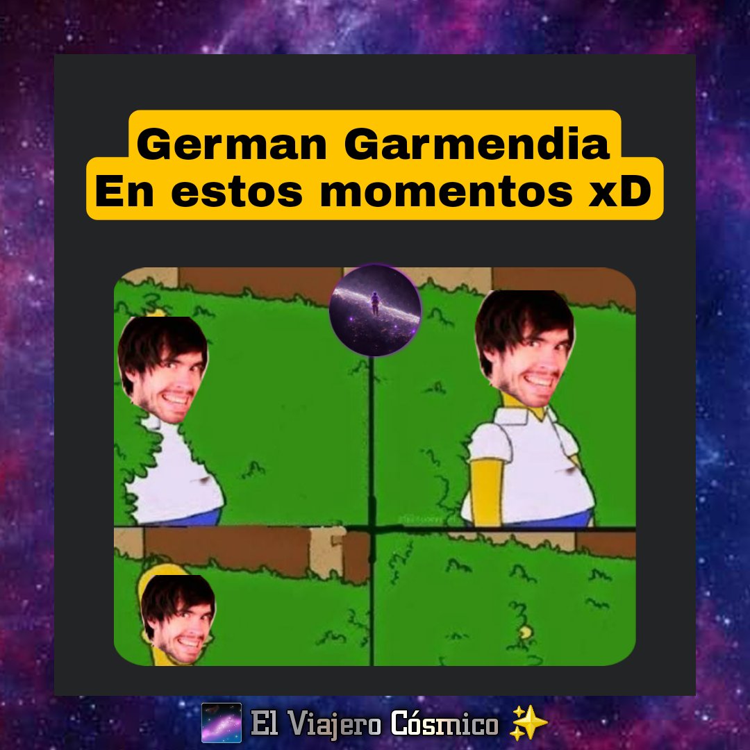 ViajeroCosmic's tweet photo. #Germangarmendia #German https://t.co/50syaqKeLp