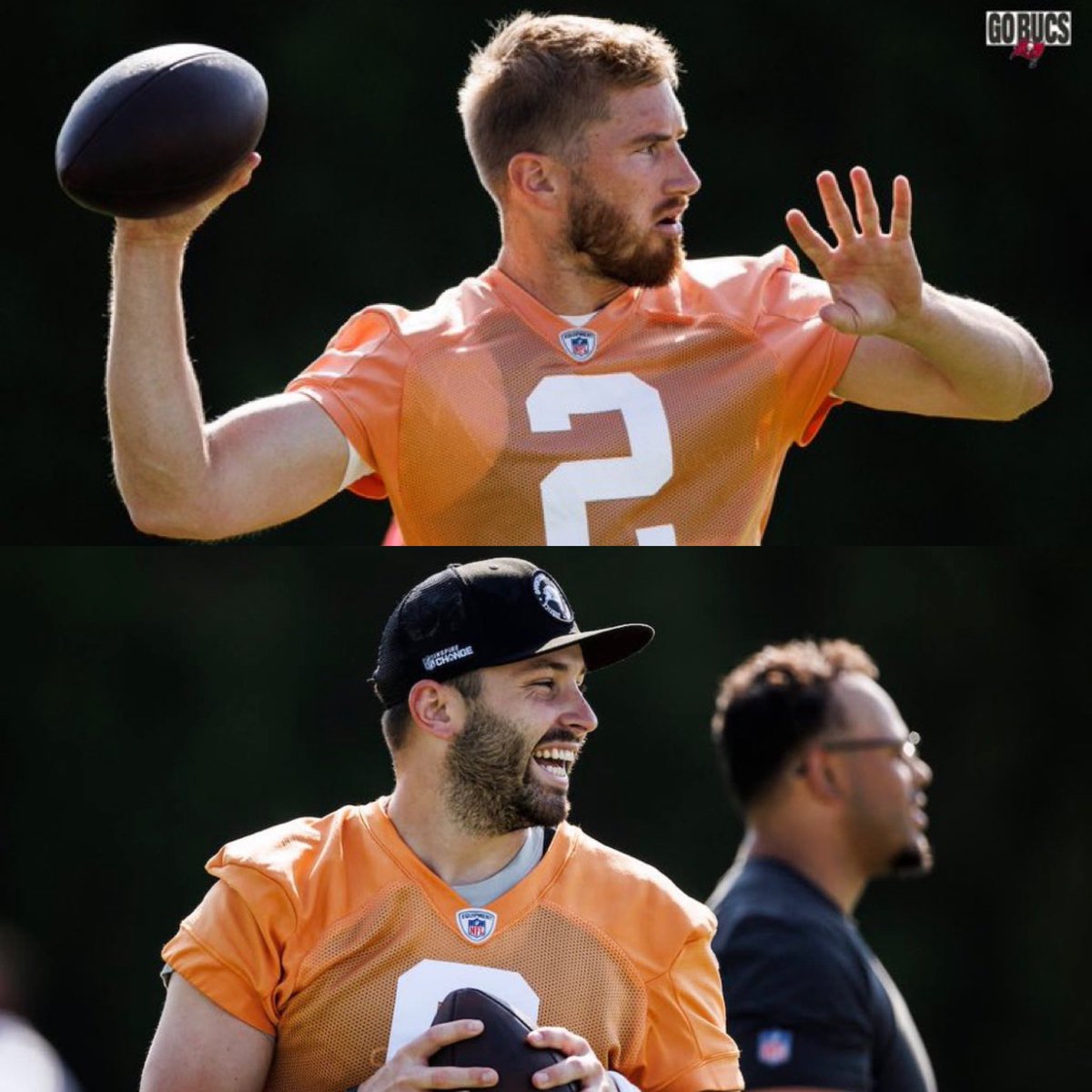 StankBastard's tweet photo. Tom Brady once told Kyle Trask 

“if you want to be great NEVER EVER smile on the practice field” https://t.co/VVZ9X9EZRM