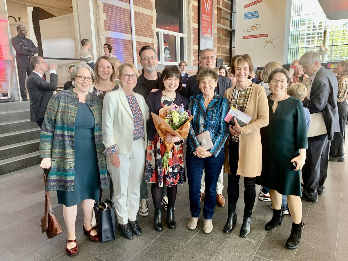 #Ammodo science award, I am so pleased to celebrate this with a big group of my mentors, friends, colleagues and family. I won’t go so far without your support!